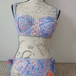 Vibrant Floral Bikini Set